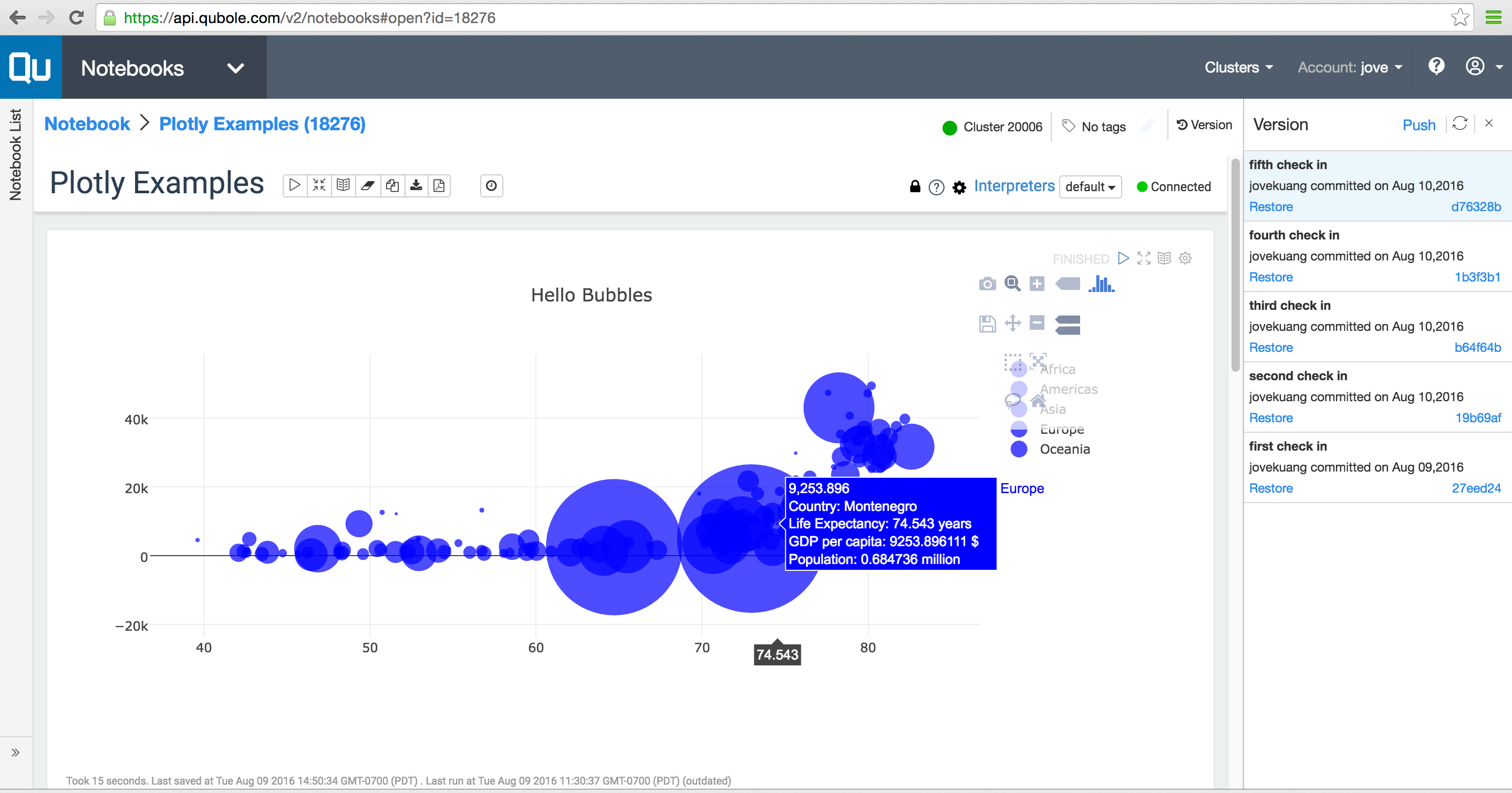 Notebook Integration Github