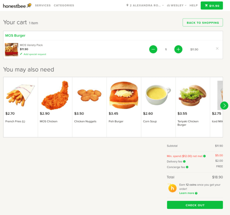 Honestbee case study image